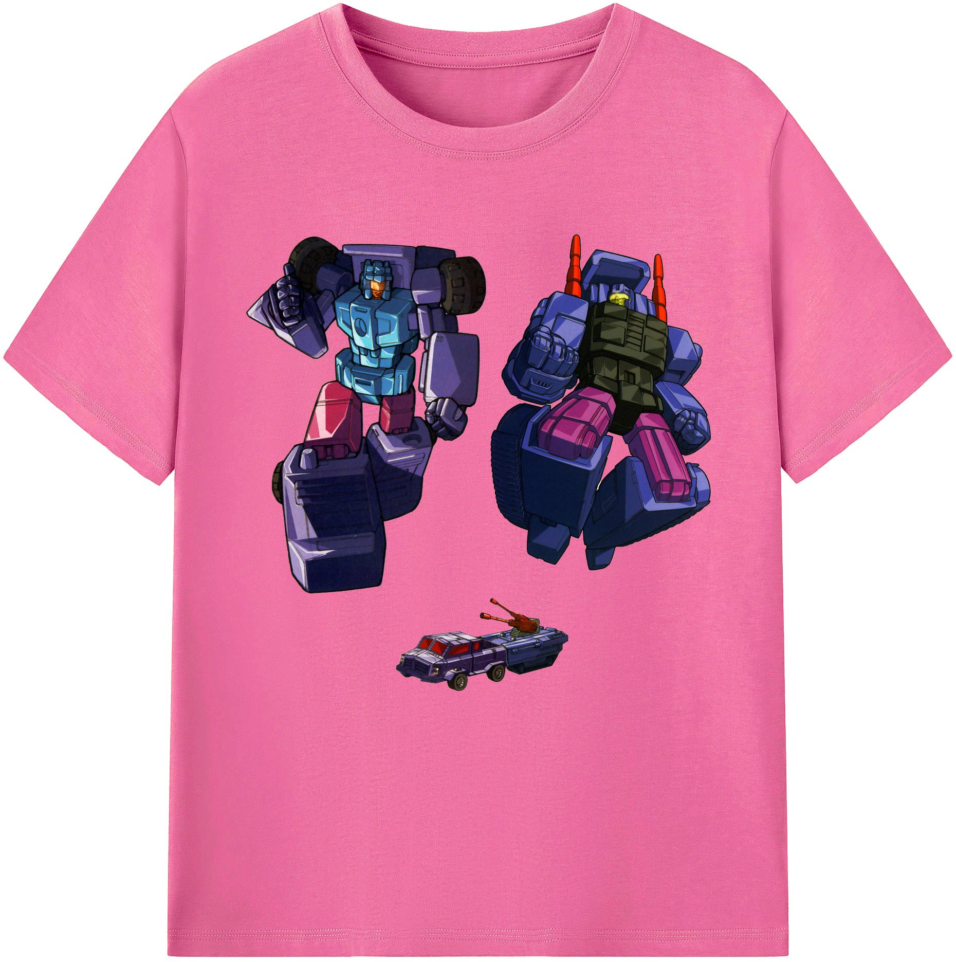 （画像用）  レディースカジュアルプリントTシャツ（綿100％）
